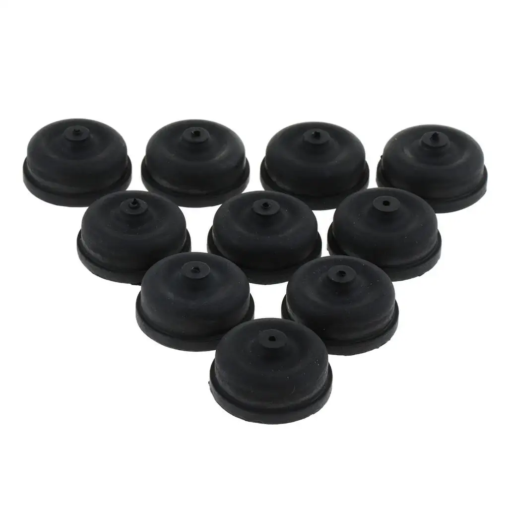 10pcs black color Pump Accessories DIY Rubber Plastic Parts for Aquarium