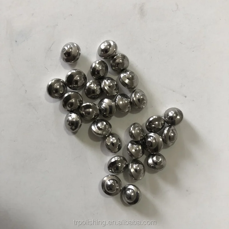 Brand Zero Wear Rate Stainless Steel Satellite Shape Tumbler Media (SSP Model) Grade for Fine Polishing Workpieces