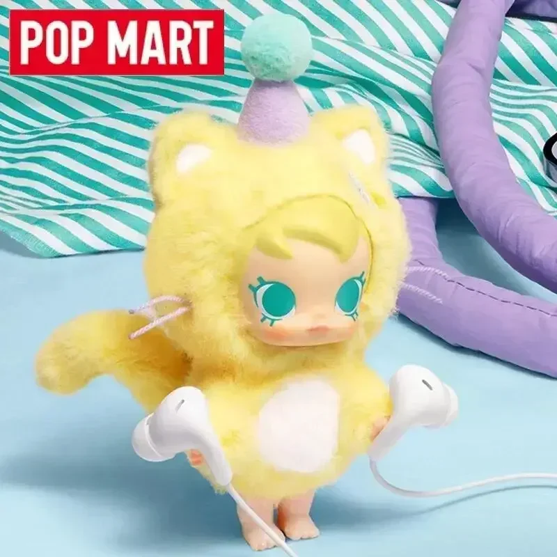 

POP MART Baby Molly Pocket Friends Series Vinyl Plush Pendant Blind Box Toy Mystery Gift Ornament for Girls