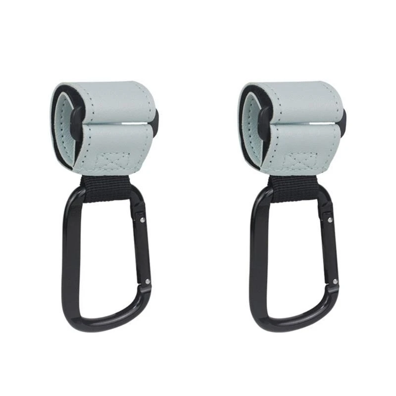 Stroller Hanging Hook Carabiner Hooks for Shopping Bags Mommy-Bag Hook Bag Clip for Outdoor Travel 4XBC