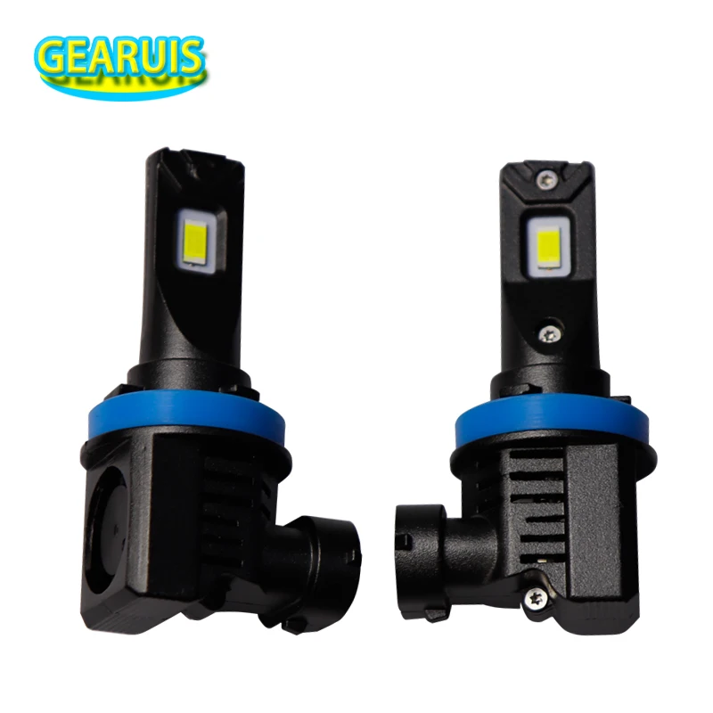 

R8 Car Headlight H7 9005 H4 24W 2800LM 3570 LED With fan High Low Beam Bulbs Auto fog light H8 H11 9006 DC 12V