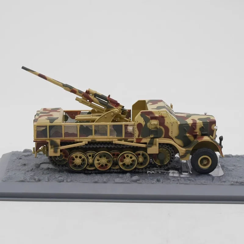 Scale 1:72 German Sd.kfz.9 Famo 88mm Flak Static Metal Alloy Die Cast Toy Model Boy Toy Decoration Gift Display