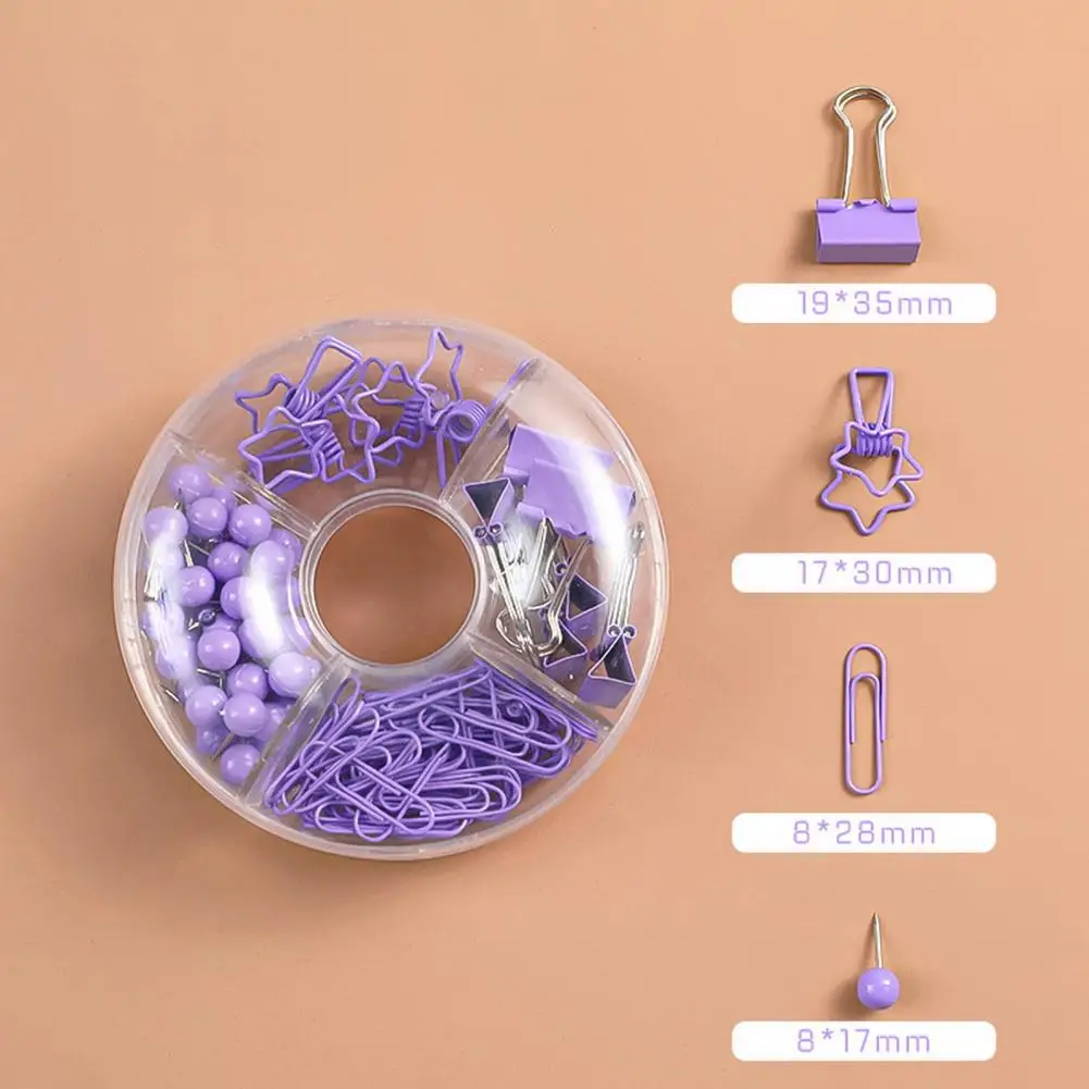 Lange Staart Clips 100Pcs Creatieve Sterke Clip Lichtgewicht Cartoon Kat Hart Document Papier Notepad Binding Clips Voor Home