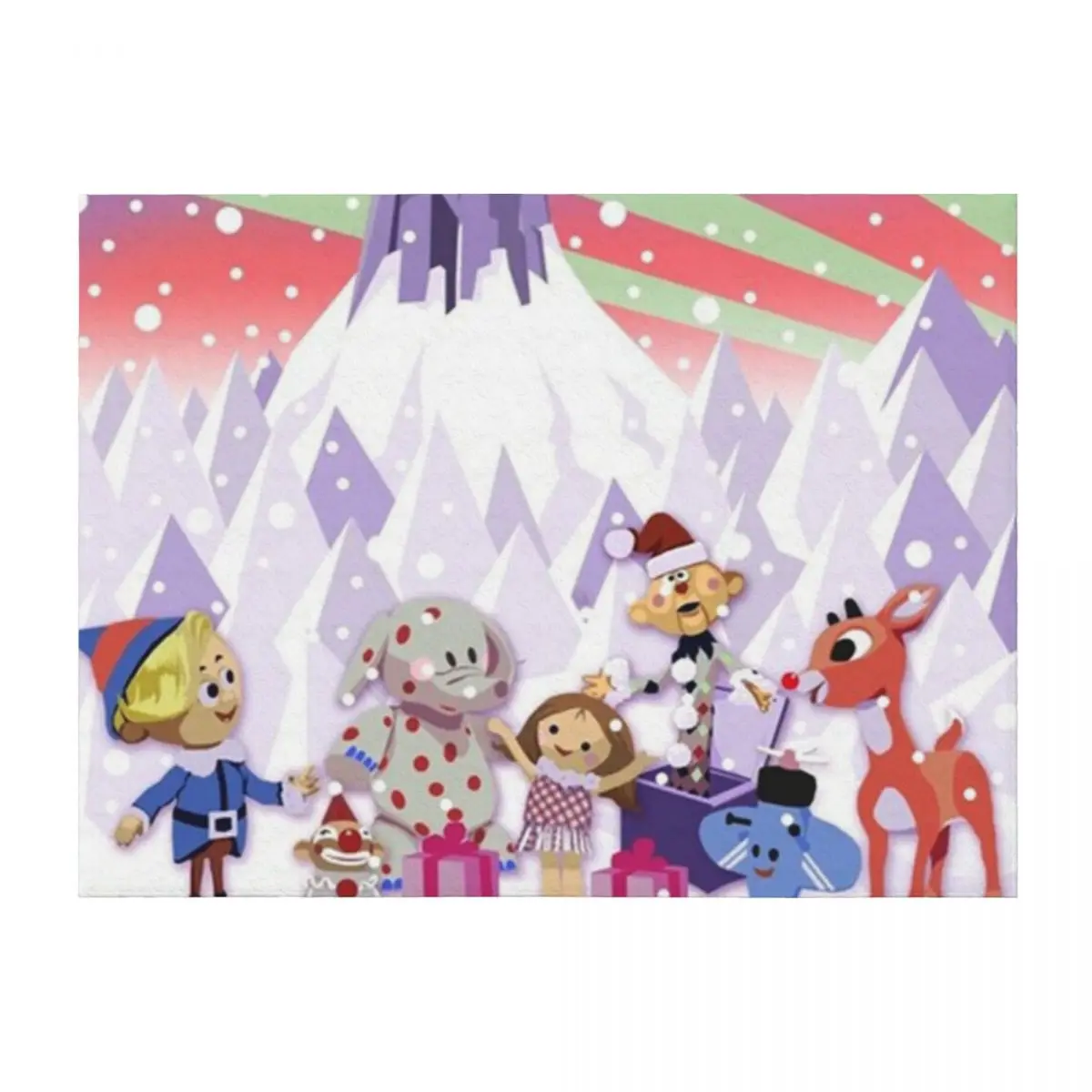 

Island of Misfit Toys Throw Blanket Giant Sofa Thermals For Travel blankets ands Plaid Blankets