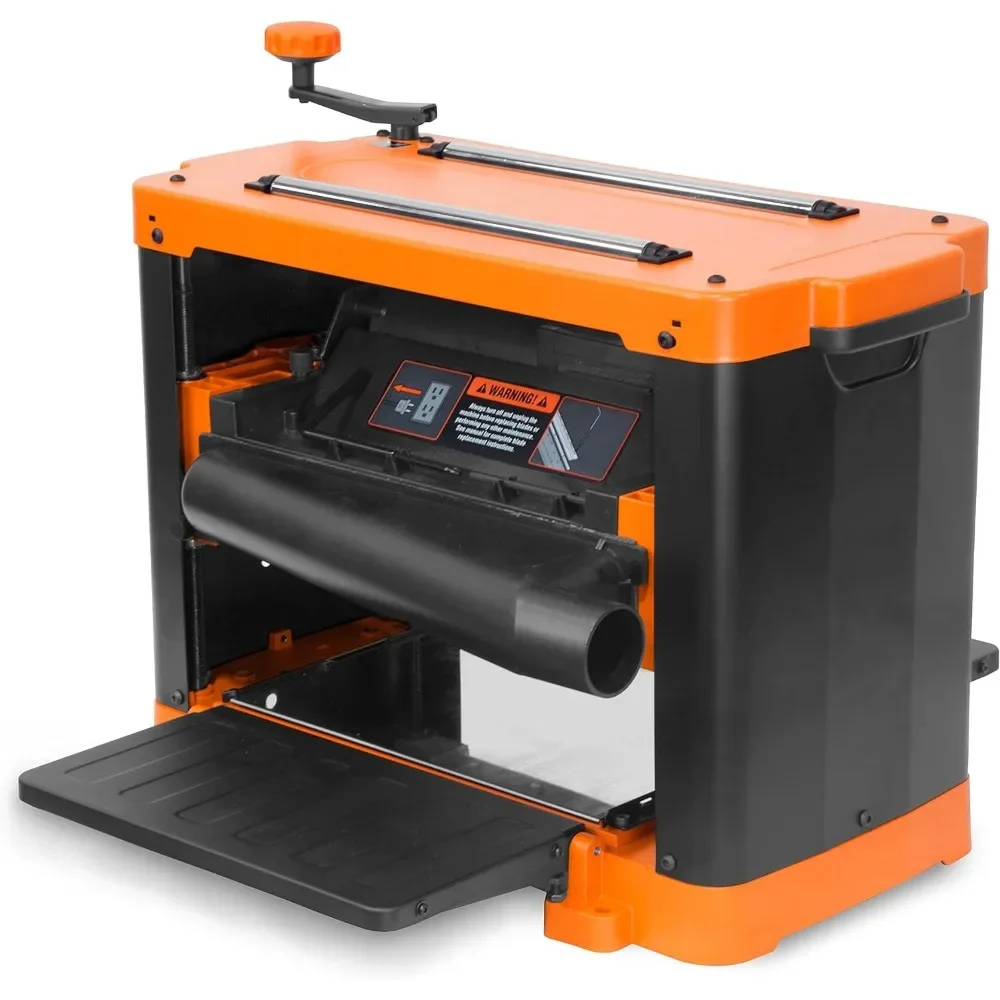 15-Amp 12.5-Inch Two-Blade Benchtop Thickness Planer , Black