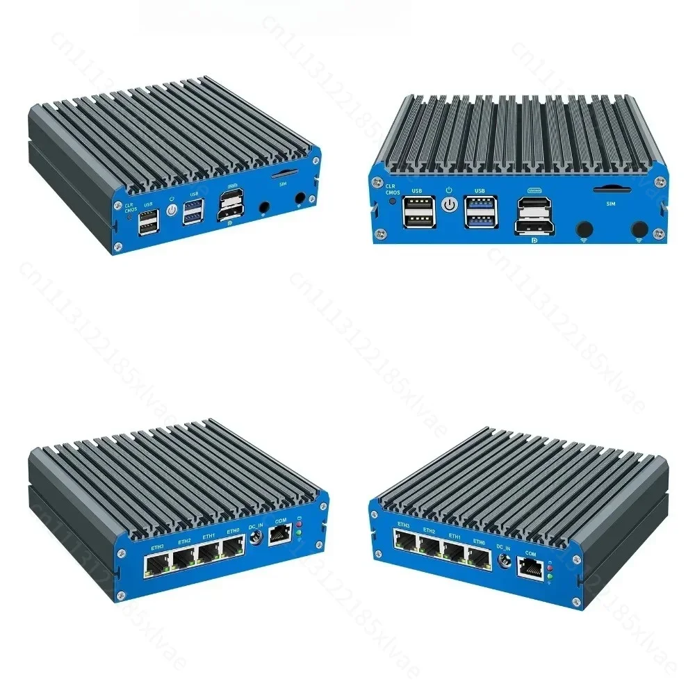 N5100/N5105 Quad-core Routing G48 Industrial Computer Gateway 6305 Mini Embedded Computer 4G Internet of Things SIM Card Slot L
