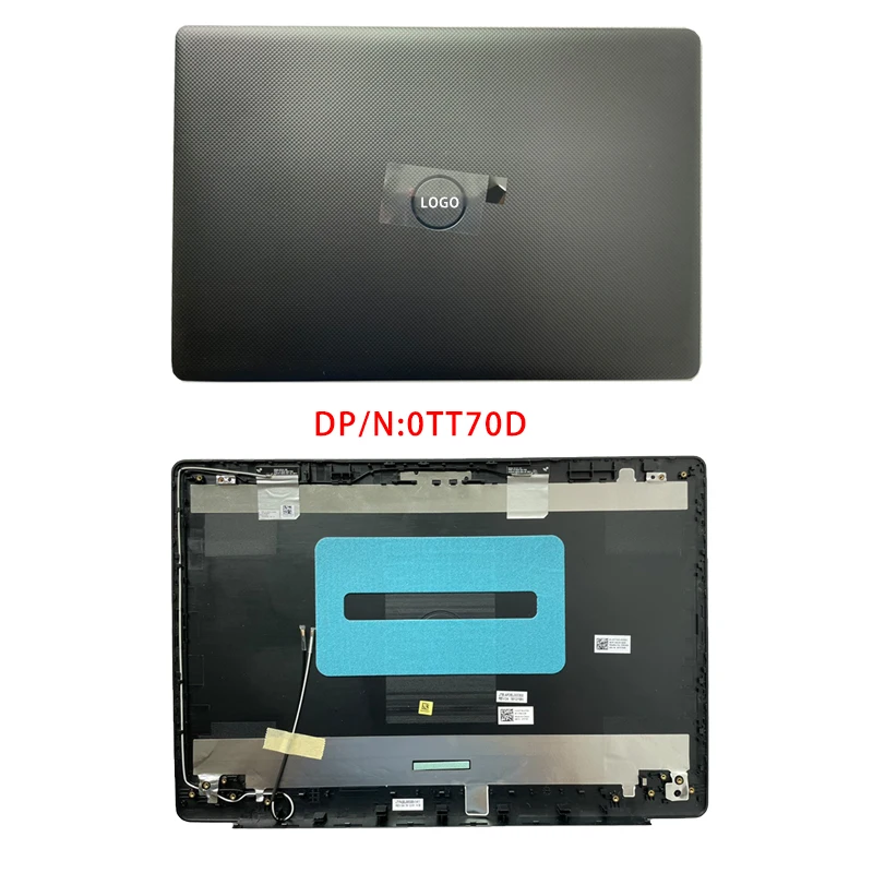 New For Dell Vostro 3590 V3590 V3595 Replacemen Laptop Accessories Lcd Back Cover/Palmrest/Bottom With LOGO Black