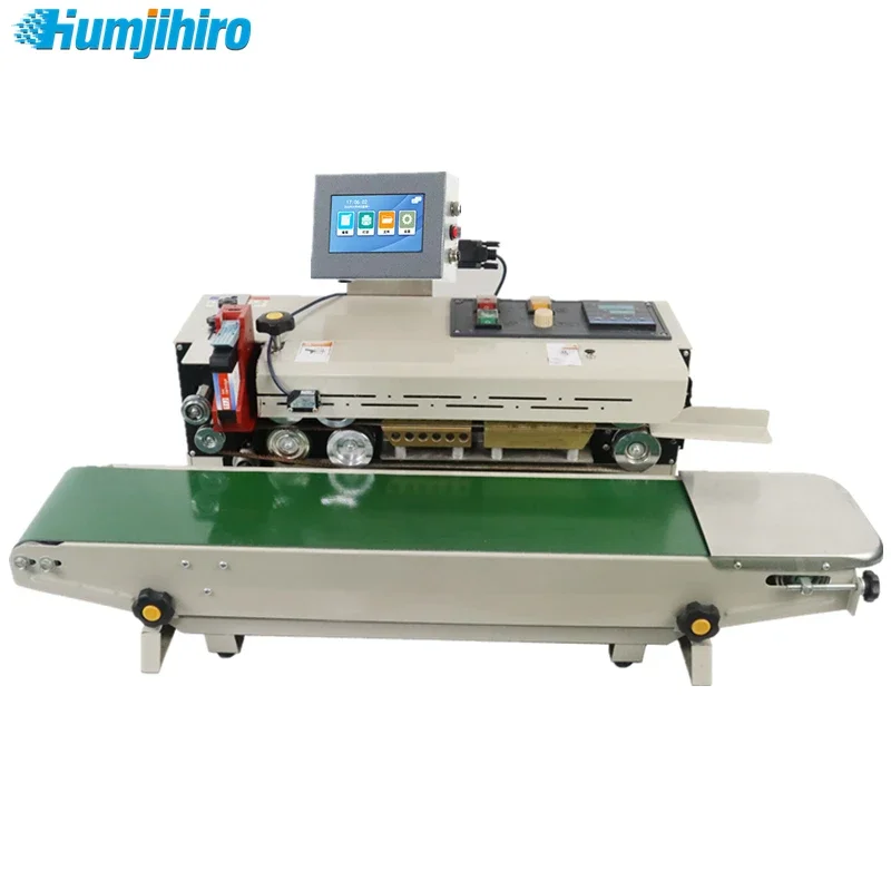 

Online Thermal Inkjet Printer Film Aluminum Foil Bag Automatic Sealing Machine QR Barcode Date Sealing Machine Inkjet Printer