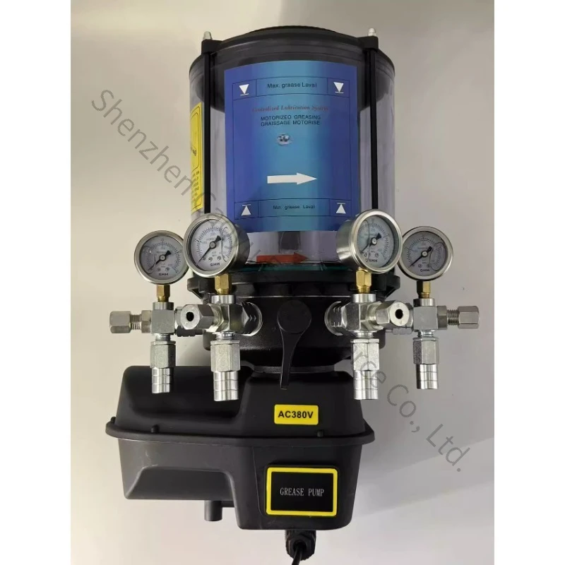 Electric Grease Pump, High Pressure Agricultural Lubrication Pump for Machinery, Crane, Concrete Mixer, Truck
