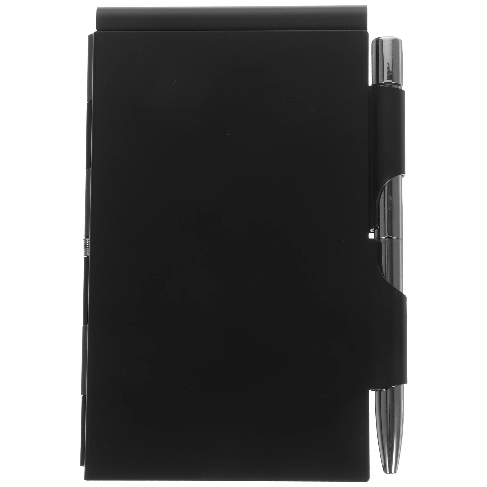 Mini cuaderno de Metal, blocs de notas prácticos, Bloc de notas de servidor de bolsillo con bolígrafo para horario de trabajo, Bloc de notas de