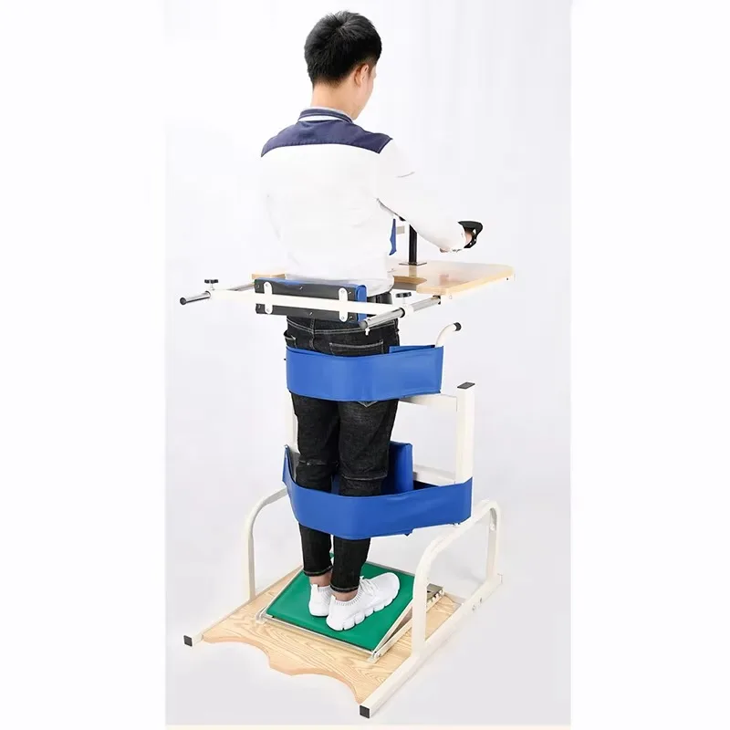 Multifunctional height adjustable adult lower limb training stand