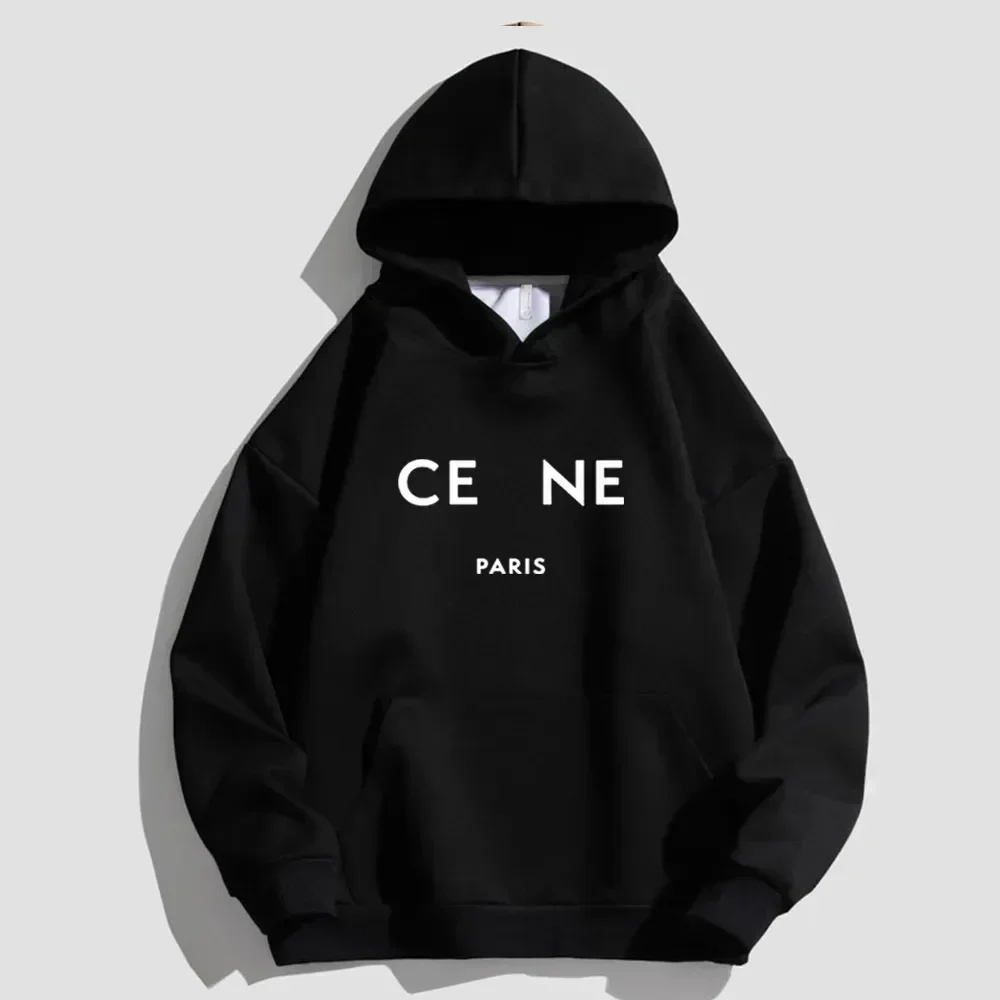 Women Luxury Brand Hoodie Autumn Winter Hooded Sweatshirt Pullover Hoody Male Hip Hop Streetwear Men Sportswear