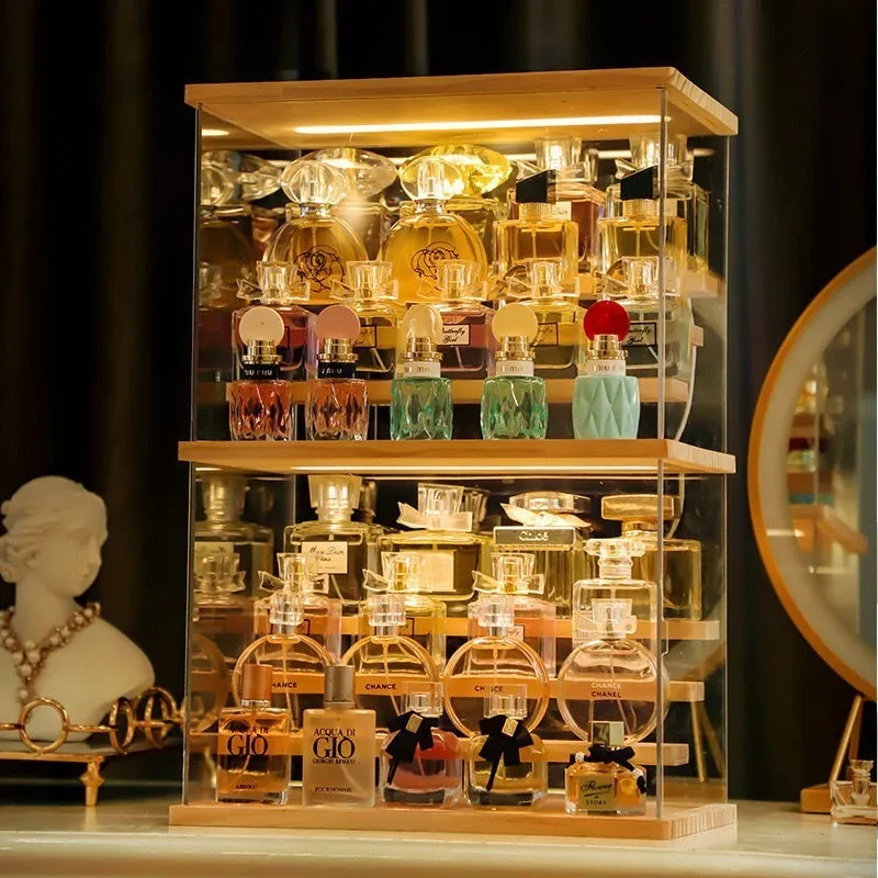 

Акриловая подставка без света, прозрачная пылезащитная коробка для хранения кукол, глухая коробка ручной работы, настольная коробка для хранения, ZG571