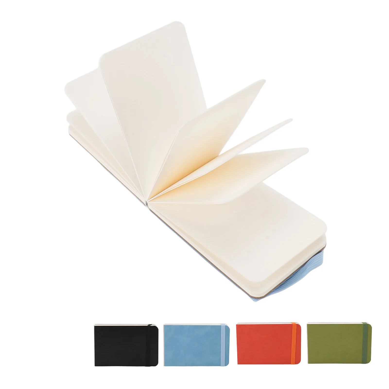 30 シート水彩スケッチブック 300GSM ポータブル水彩紙旅行日記帳 14 X 9 センチメートル細粒絵画ノートブック