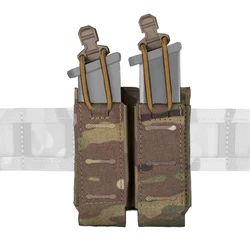 Tactical Magazine Molle Pouch 2.0 Outdoor Hunting Assaulter 9mm Pistol Double Mag Holder Pouch Portable Airsoft Shooting Gear