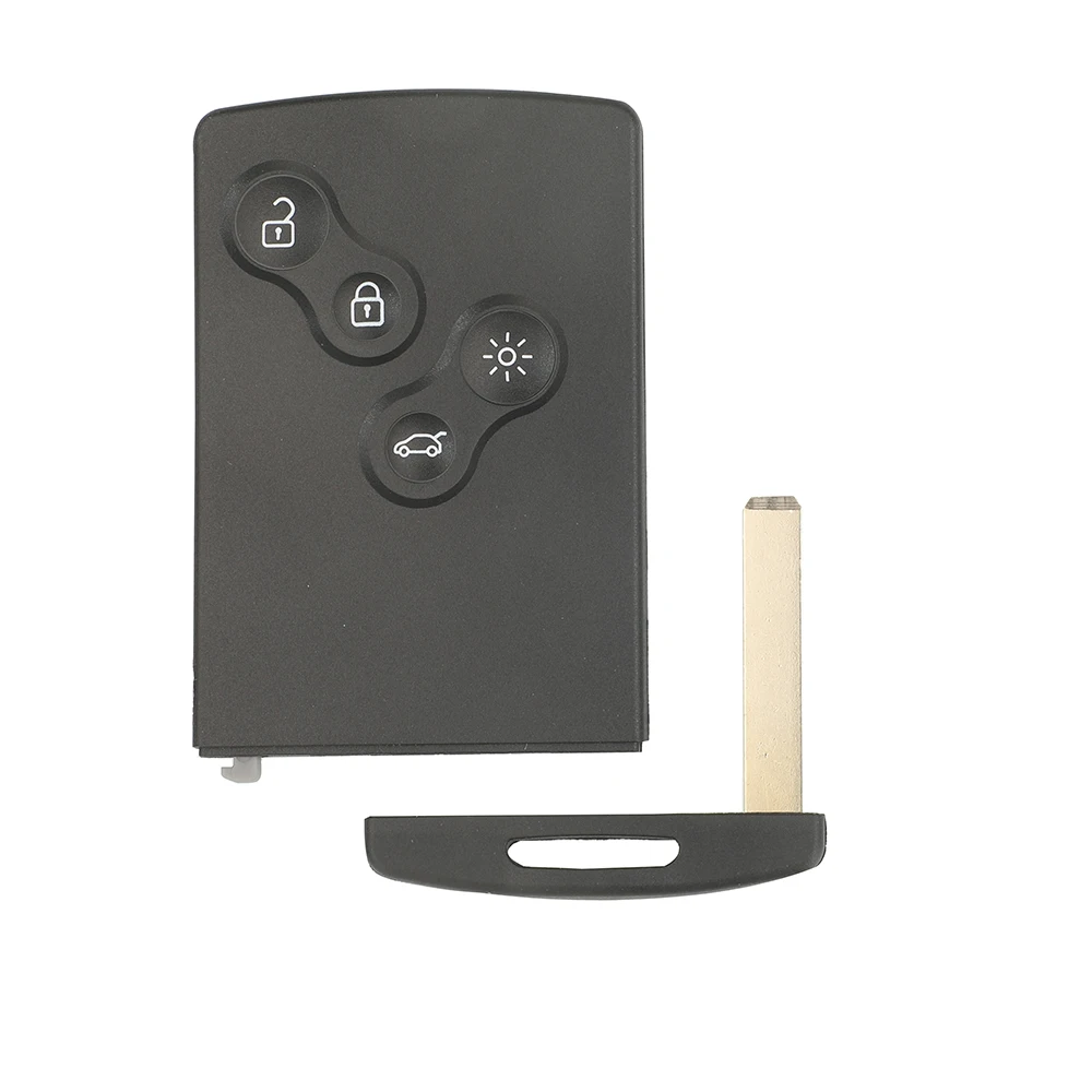 Jingyuqin 4 Buttons 433Mhz FSK 4A PCF7953M chip Smart Remote Car Key For Renault Megane Fluence Laguna Scenic Replacement Fob