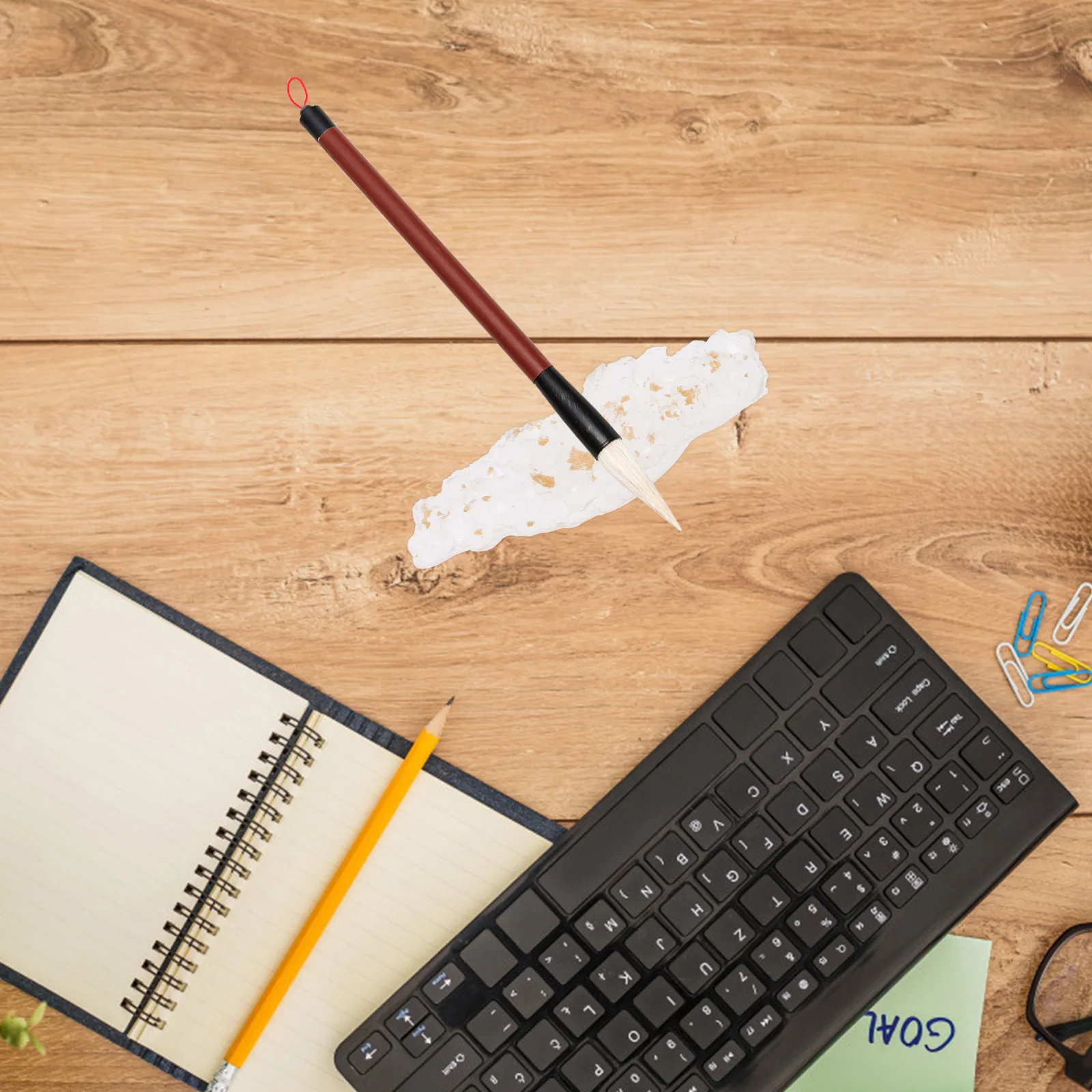 

Mountain Pen Holder Premium Stand for Calligraphy Brush Writing Pens Painting Markers Desktop Pen Rest