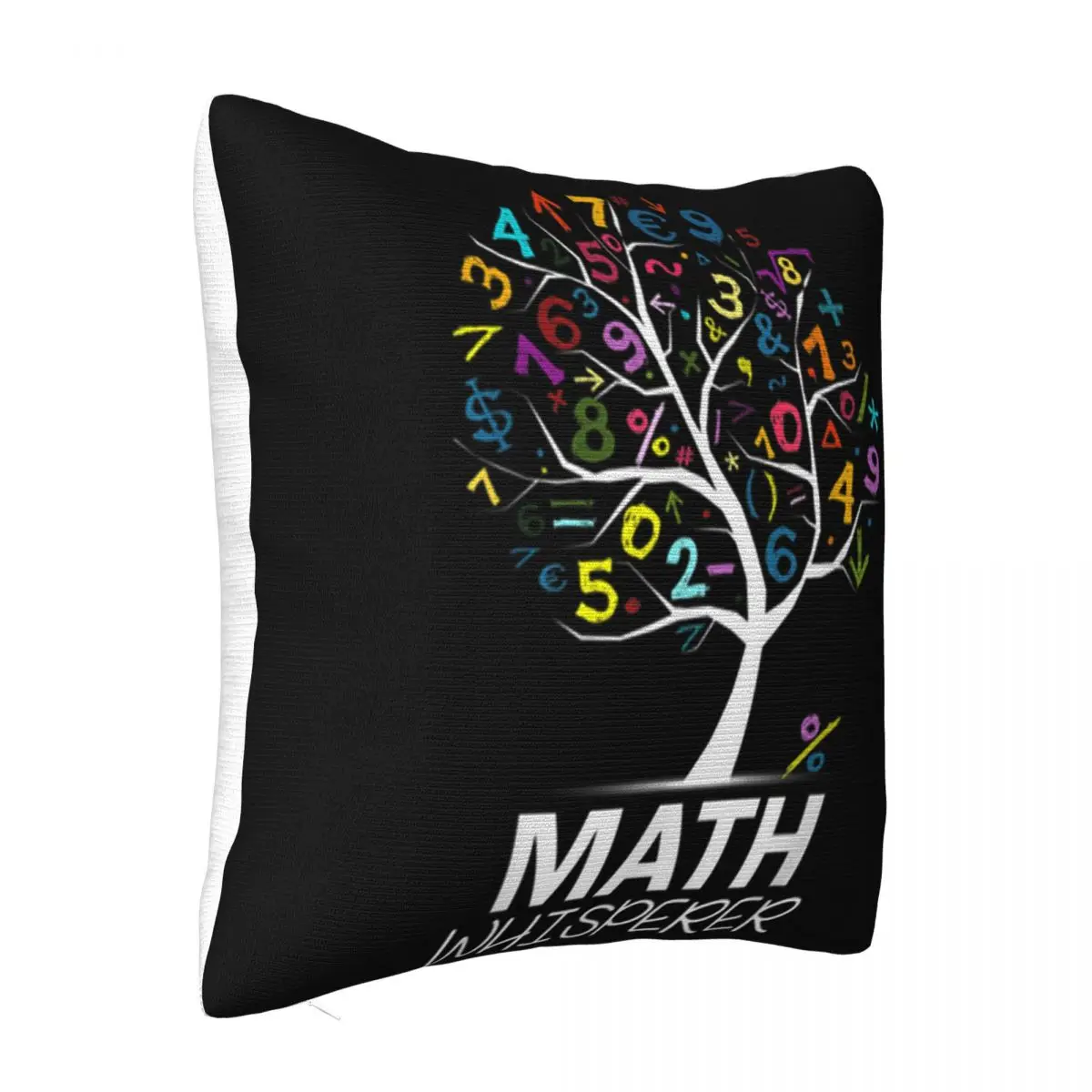 Math Whisperer Teachers Day Math Tree Latest Woman 3D Original Casual Any Logo Classic Youth Street Style Rap Pillow Case