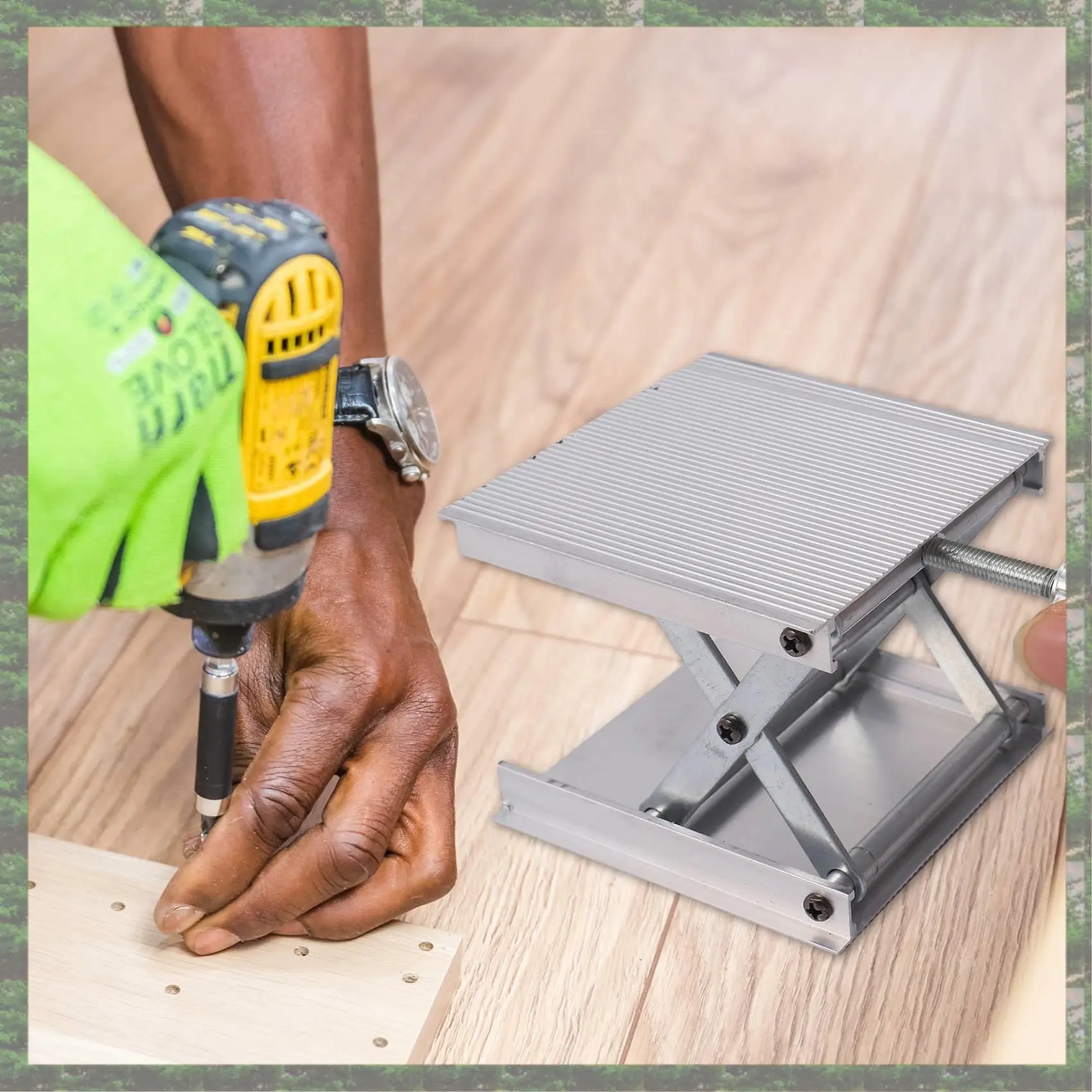 أفضل من 2025-12/16 منصة رفع أفقية لرف الأسلاك منصة رفع قابلة للتعديل تدعم 360 كروس أفقية وعمودية