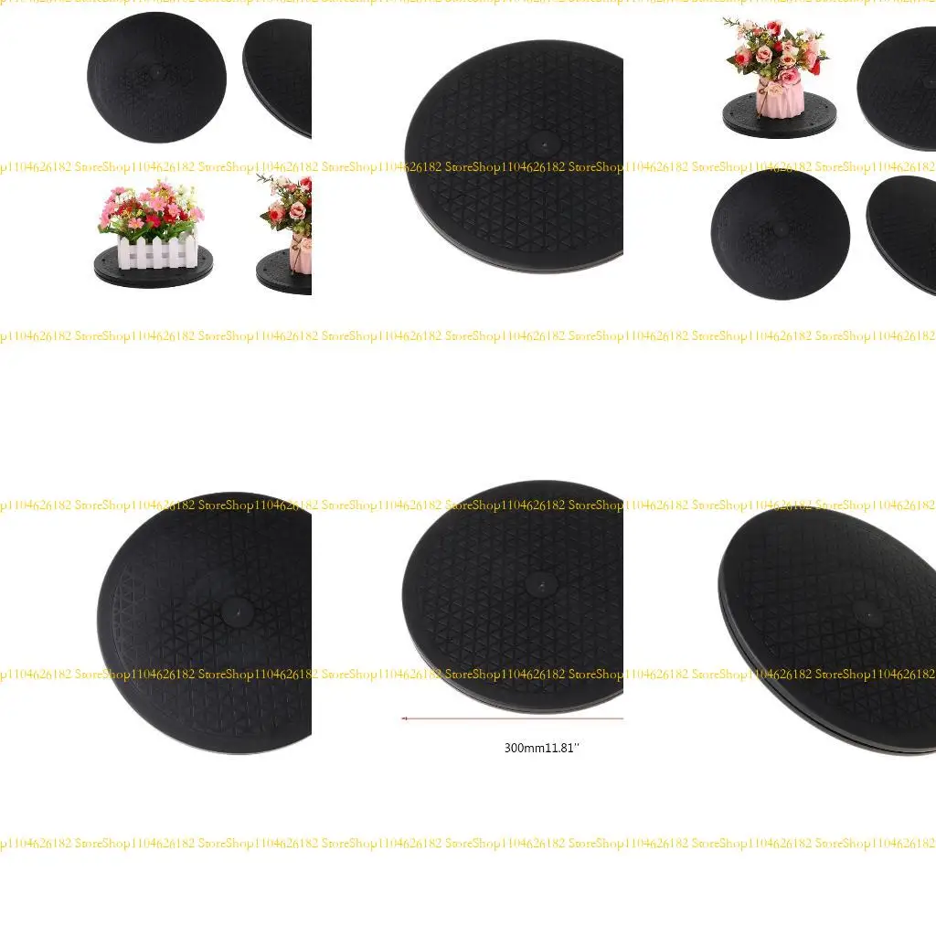 

Q2Q4 12" Bonsai Turntable Rotating Plate Wheel Revolving Home Kitchen Display Stand Ceramic Clay Sculpture Tool