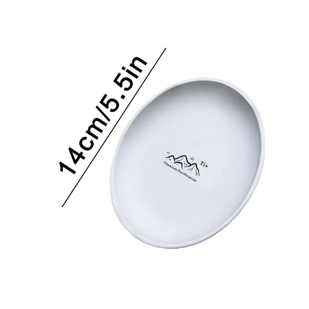 Ultralight Titanium Camping Plate 6