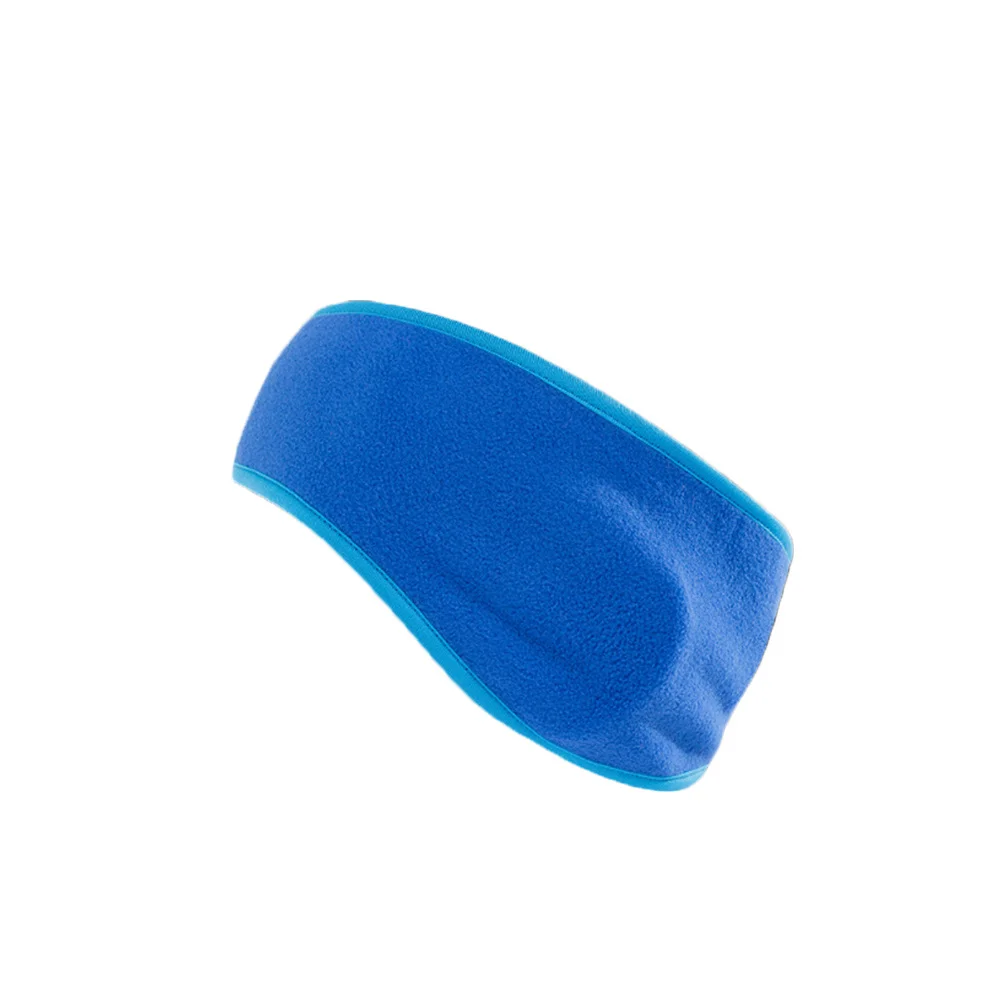 

Warm Fleece Milk Silk Headband 53-60Cm Stretchable Ear Cover For Running Yoga Skiing Cycling Outdoor Sports Sweatband Blue