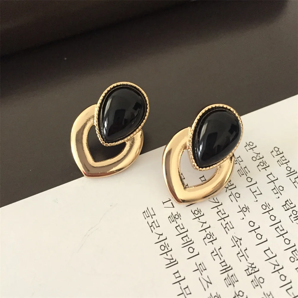Korean New Arrival Sweet Crystal Holiday Flower Stud Earrings For Women Fashion Elegant Oorbellen Bijoux Party Gifts