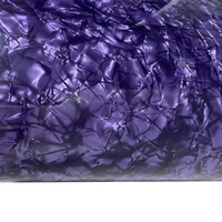 Envoltura de tambor DIY, hoja de celuloide púrpura de diamante de 0,50mm, instrumento Musical, hoja decorativa