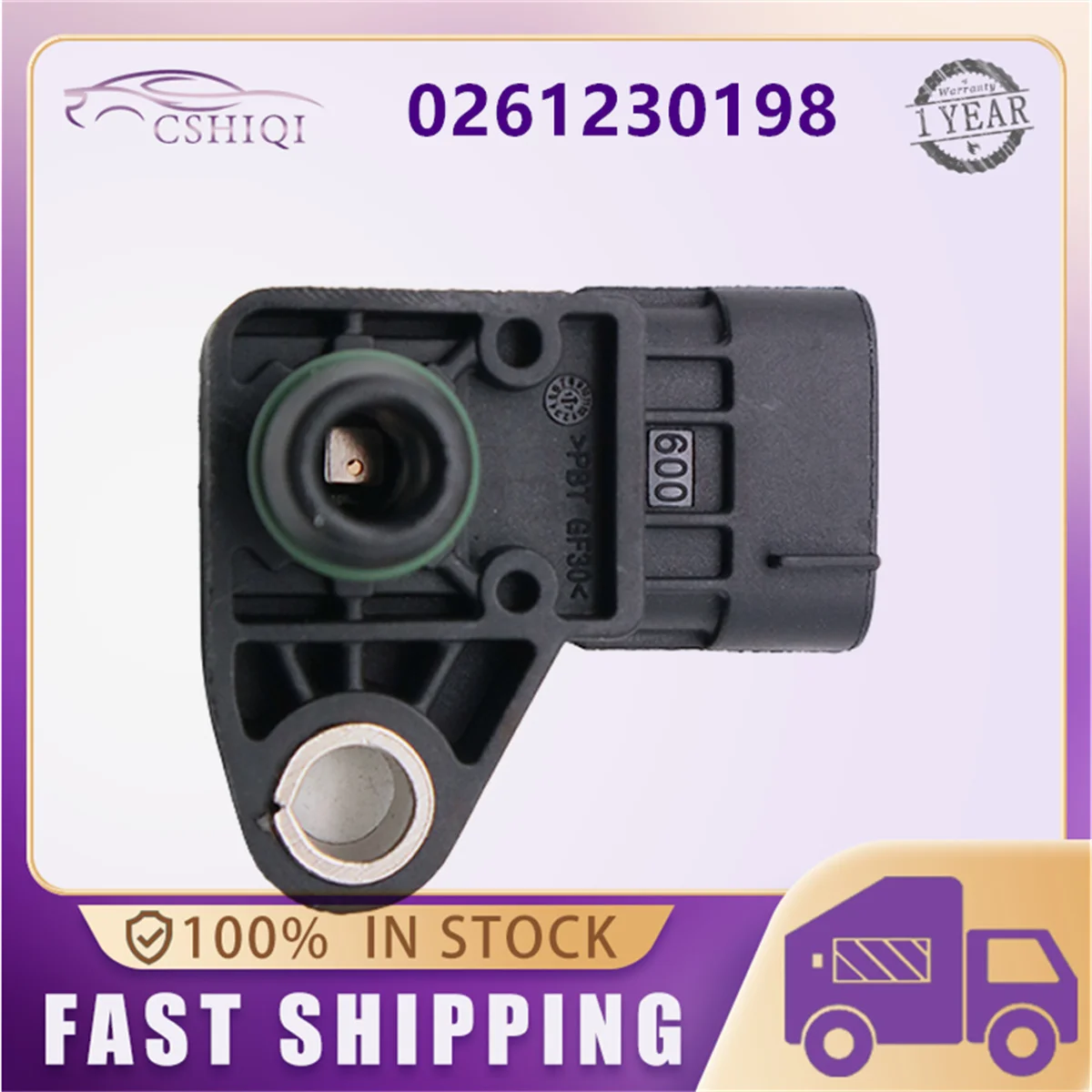 

0261230198 4711695 Manifold Absolute Pressure MAP For Suzuki Opel Vauxhall Sensor 18590-69L00 18590-82K00 Auto Accessories