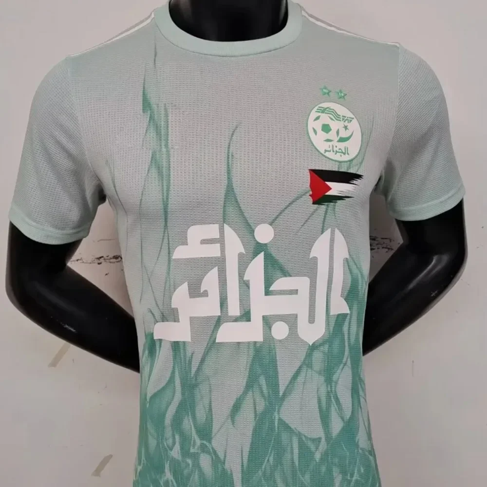 Summer New 25-26 Printed Algeria Special Edition Football Jersey 3D Printed Fashion Short Sleeve T-Shirt for Men and Women