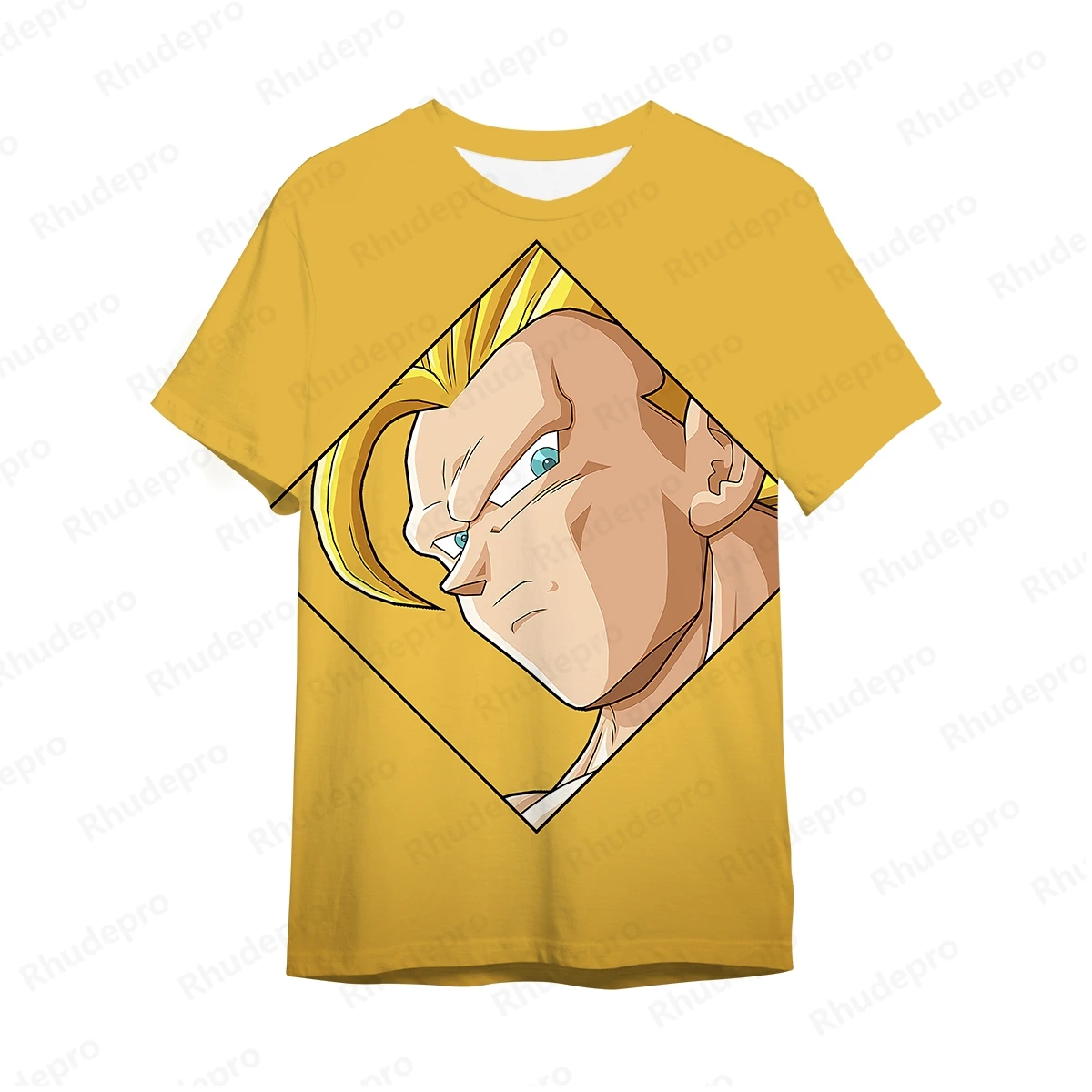 T-shirt da uomo estiva bambini DragonBallZ New Tops Vegeta abbigliamento Streetwear Goku Y2k 2024 moda 100-5XL Trend Hip Hop