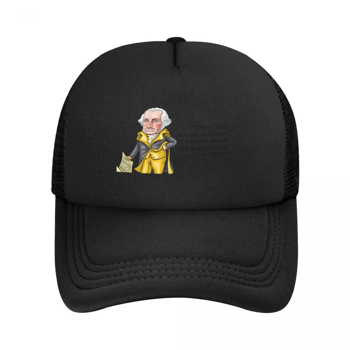 George Washington - “Ninety-nine percent of failures come from people who make excuses.” Baseball Cap