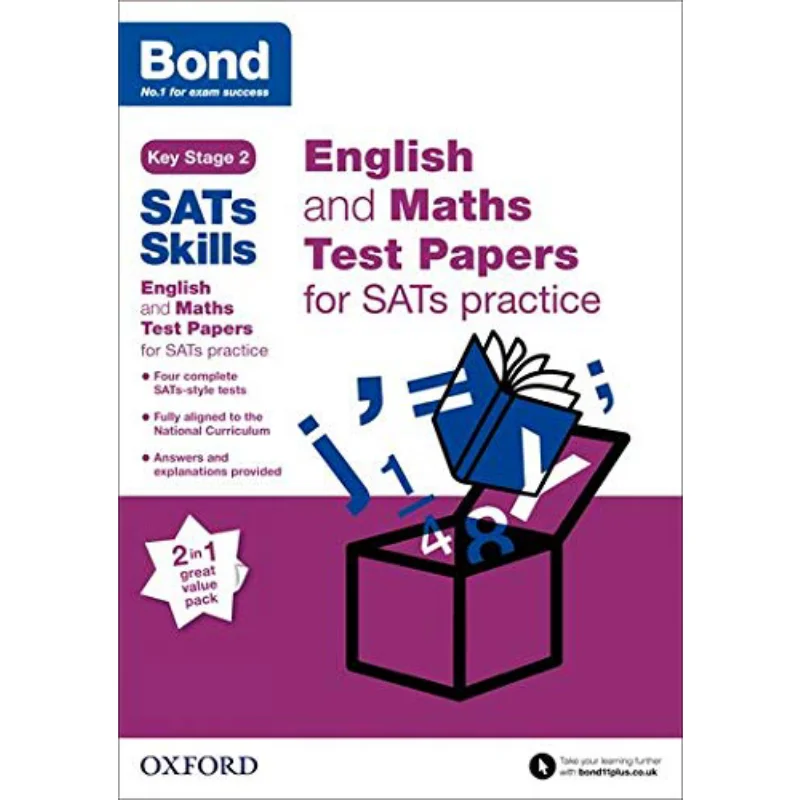 BOND SATS ENGLISHMATH TEST PAPERS Bond 11 Oxford University Press 9780192767752 Book