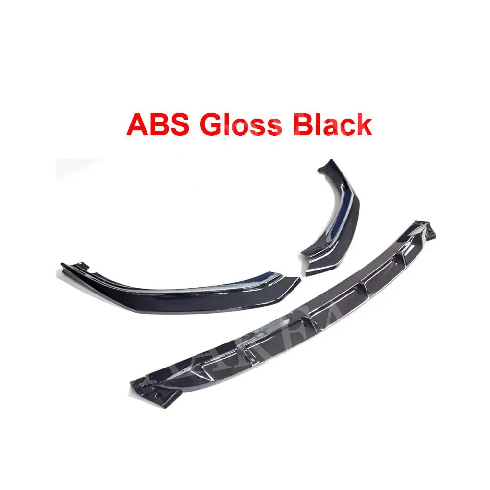 ABS Front Bumper Lip Chin Spoiler Extension Car Accessorise Fits For BMW 5 Series G30 G31 G38 540i M Sport 2017 2018 2019