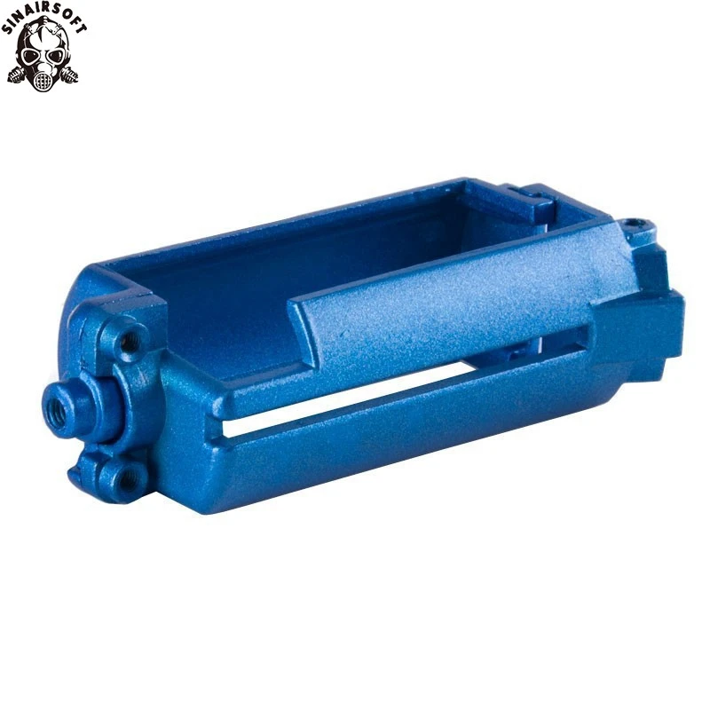 SINAIRSOFT Zinc Aluminum Alloy Blue Motor Frame for AK  AEG Base Bracket Motor Frame