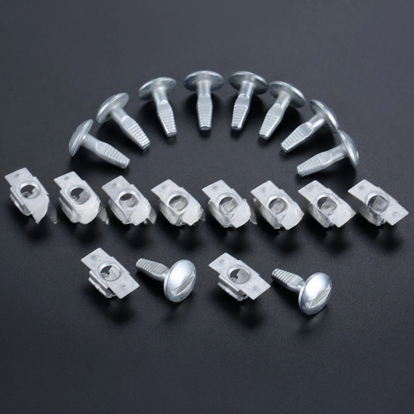 10/20PCS Guard Engine Cover Undertray Clips Splashguard Screw Fastener for Citroen C2 C3 C 4 C5 C6 Peugeot 206 207 406 407 807