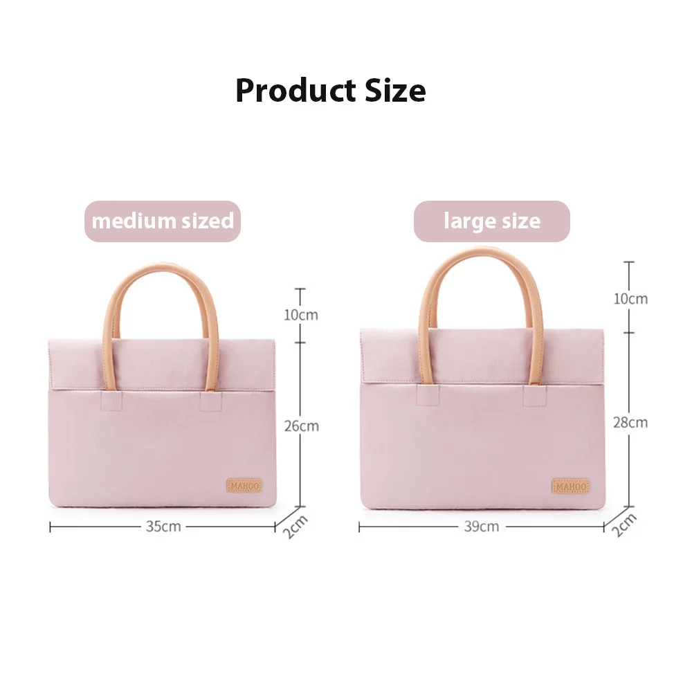 Women Laptop Case 14in-15.6in Handbag for Tablet Mobile Phone Laptop Bag for Macbook Air Pro Lenovo Xiaomi HP Fashion Tote Bag