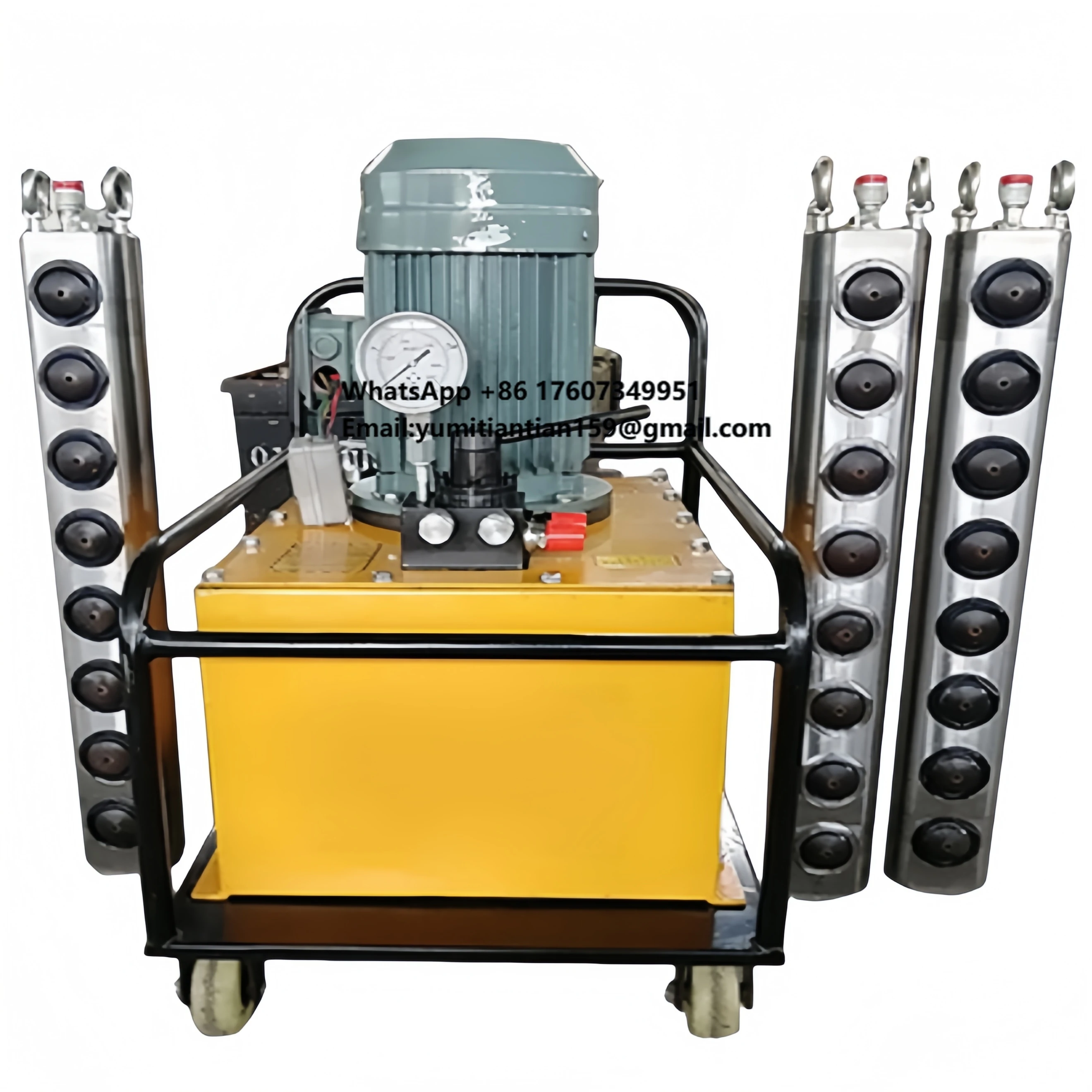 Static Mining Equipment Hydraulic Rock Splitter Marble Granite Breaking Tools