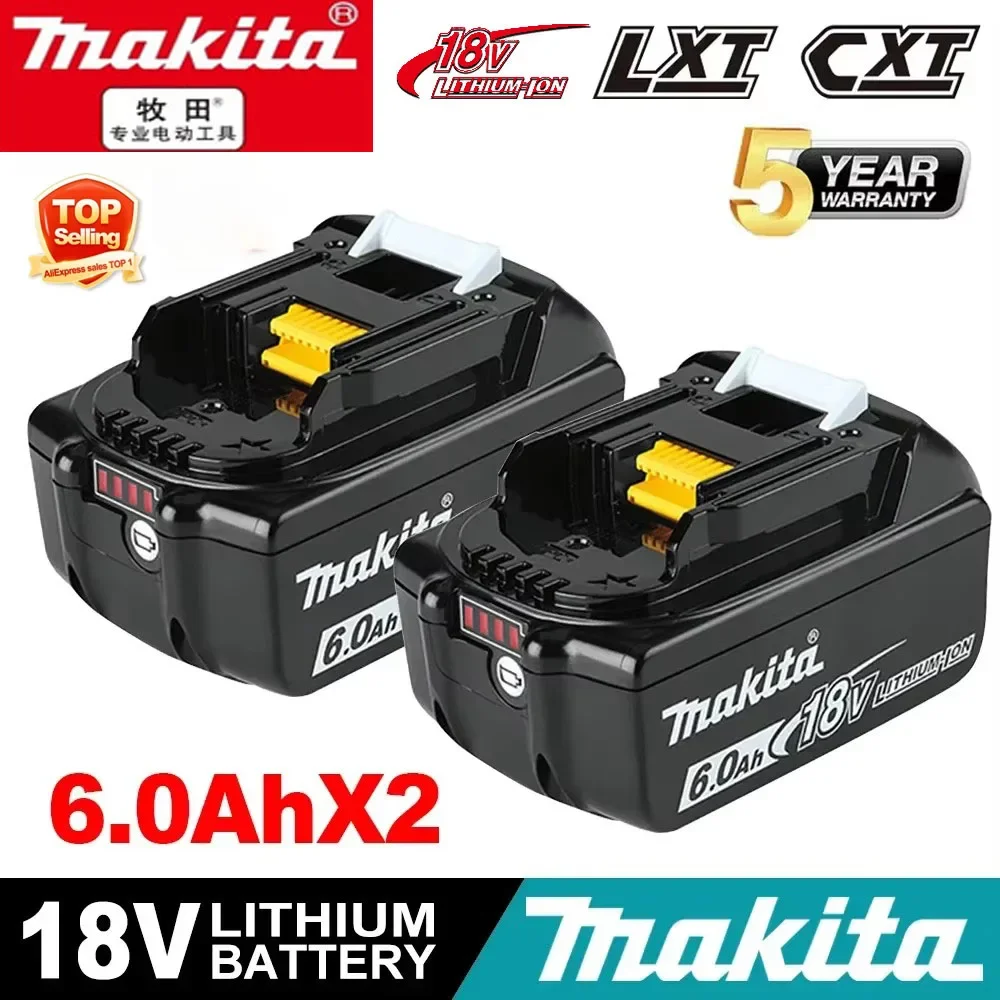 

Original Makita 18V 3.0Ah/6.0Ah tools Battery for 18v drill Replacement Batteries BL1830B BL1850B BL1860B BL1815 BL1830 BL1840