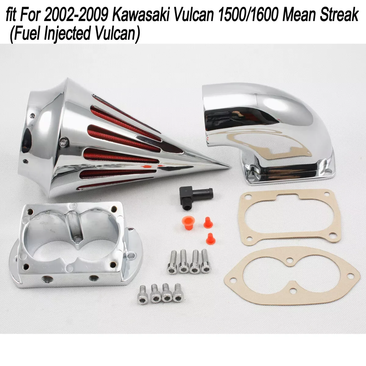 Motorcycle Accessories Spike air cleaner intake For 02-09 Kawasaki Vulcan VN1500 1600 Mean Streak Chrome