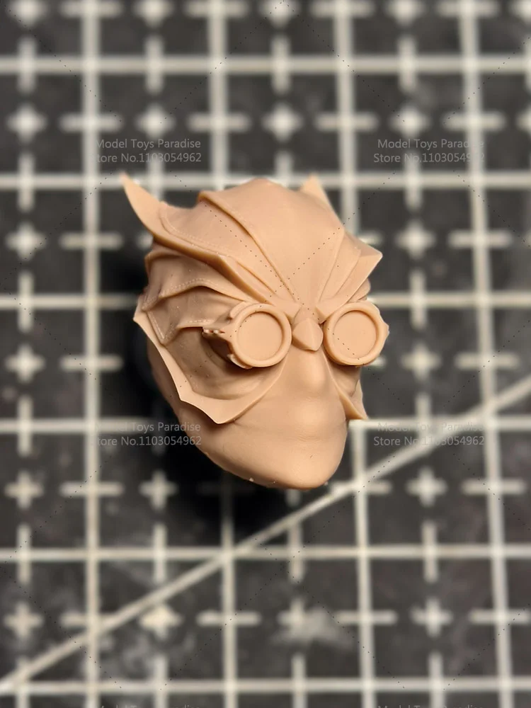 Non verniciato Scala 1/12 Talon Court of Owls Modello bianco Testa Batman Villain Testa Sculpt Fit 6 pollici ML MEZCO SHF Action Figure Body