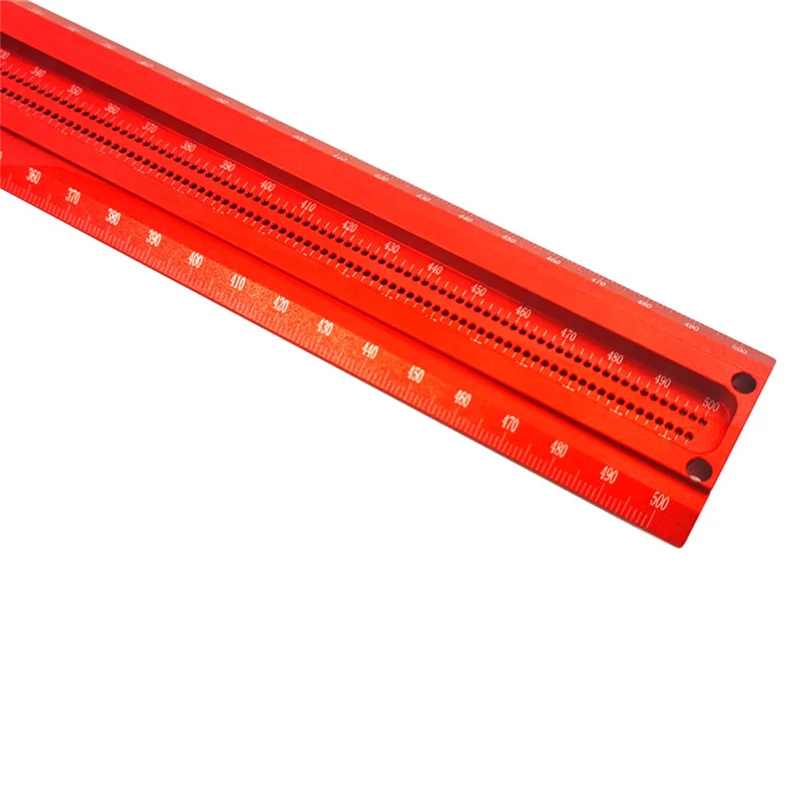

B17B T-Ruler Scribe Marking Ruler Precision Marking Woodworking Aluminum Alloy Deluxe