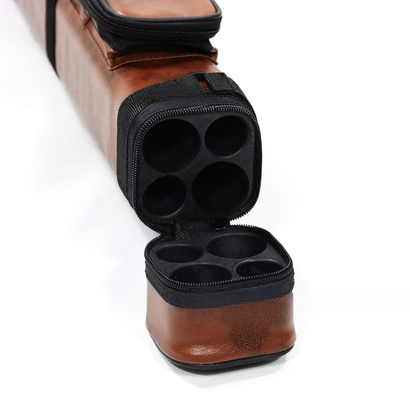 2B2S Brown 4-Hole Square 1/2 American Club 1/2 Billiards Supplies