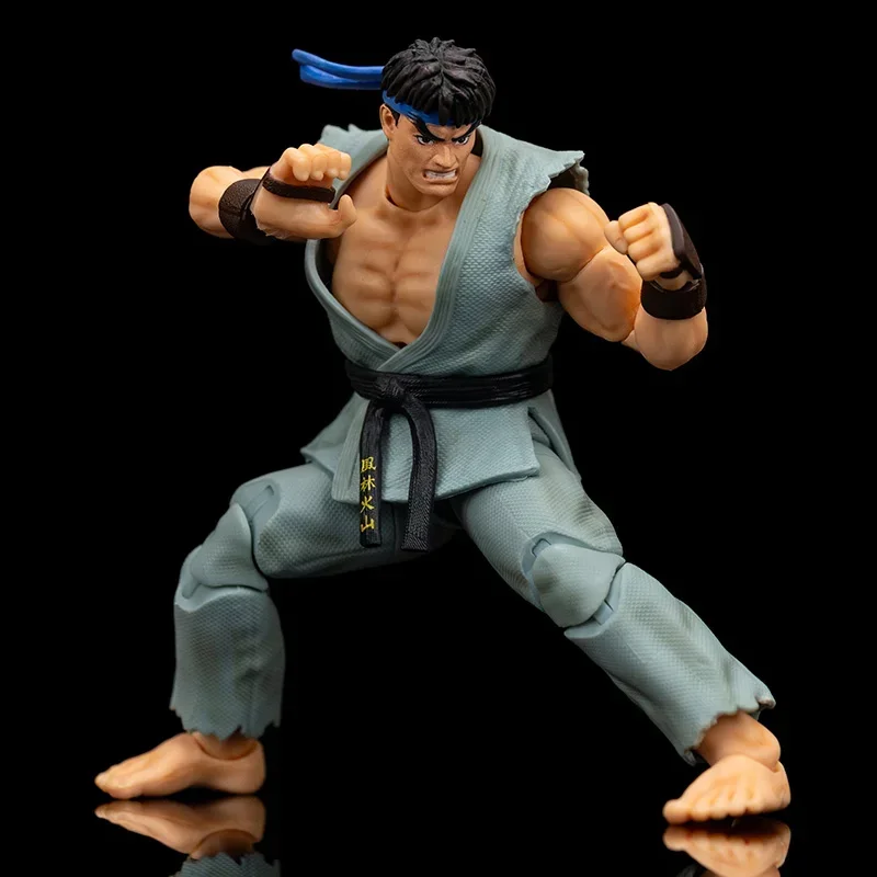 

New Spot Genuine Jada Toys 1/12 Street Fighter 2 Grey Color Evil Ryu Long Action Figure Model Toy Gifts Cartoon Decor TrendyToy