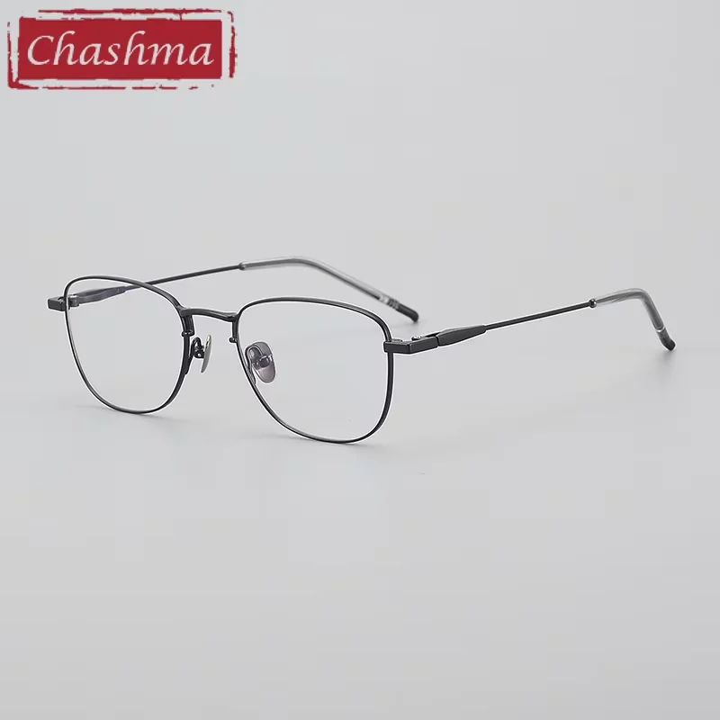 チャシュマ処方メガネ女性光学純チタンハイエンド眼鏡フレームレシピレンズ眼鏡男性多焦点眼鏡