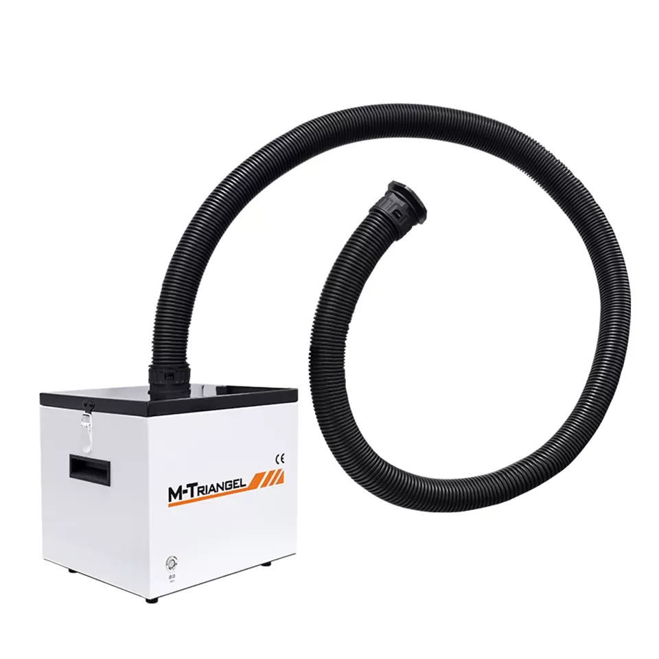 M-Triangel CP-302 تنقية الدخان حجم الهواء الكبير لحام مستخرج الدخان لليزر مستخرج الدخان لحام تنقية الدخان