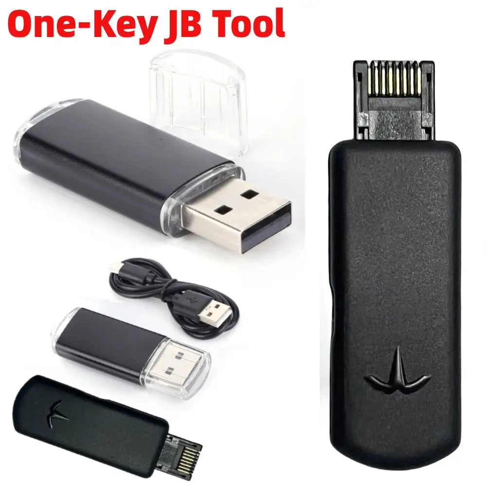 

One-Key JB Tool Mod Kit USB Adapter and Type-C Cable for Seamless Gaming Modification on PS4 Systems 9.0 to 11.0