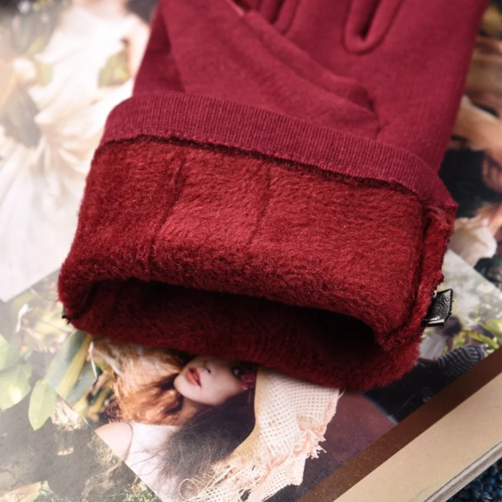 New Touchable Screen Winter Gloves Warm Full Finger Touch Screen Gloves Full Finger Gloves Touchable Screen
