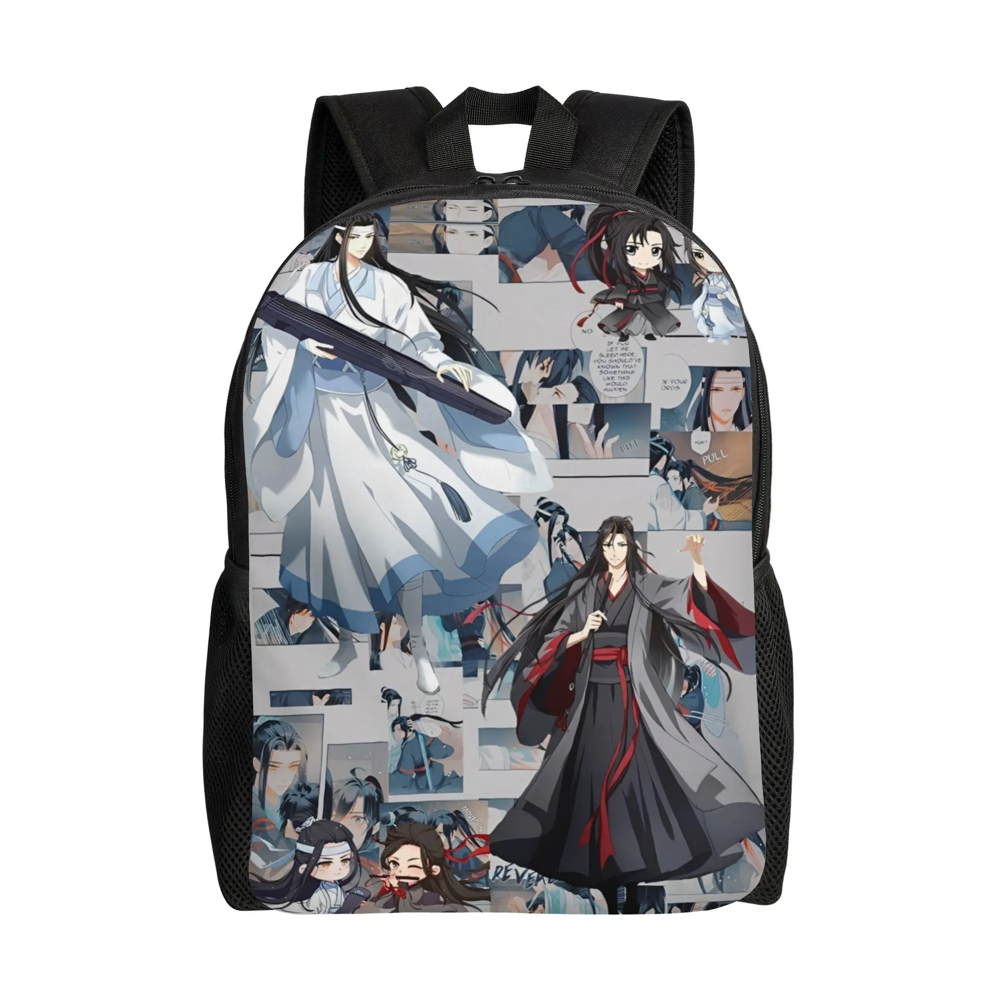 

Рюкзак The Untamed Cartoon WangXian для мужчин и женщин, стильный школьный, туристический, городской рюкзак, холщовая сумка для колледжа, подарок