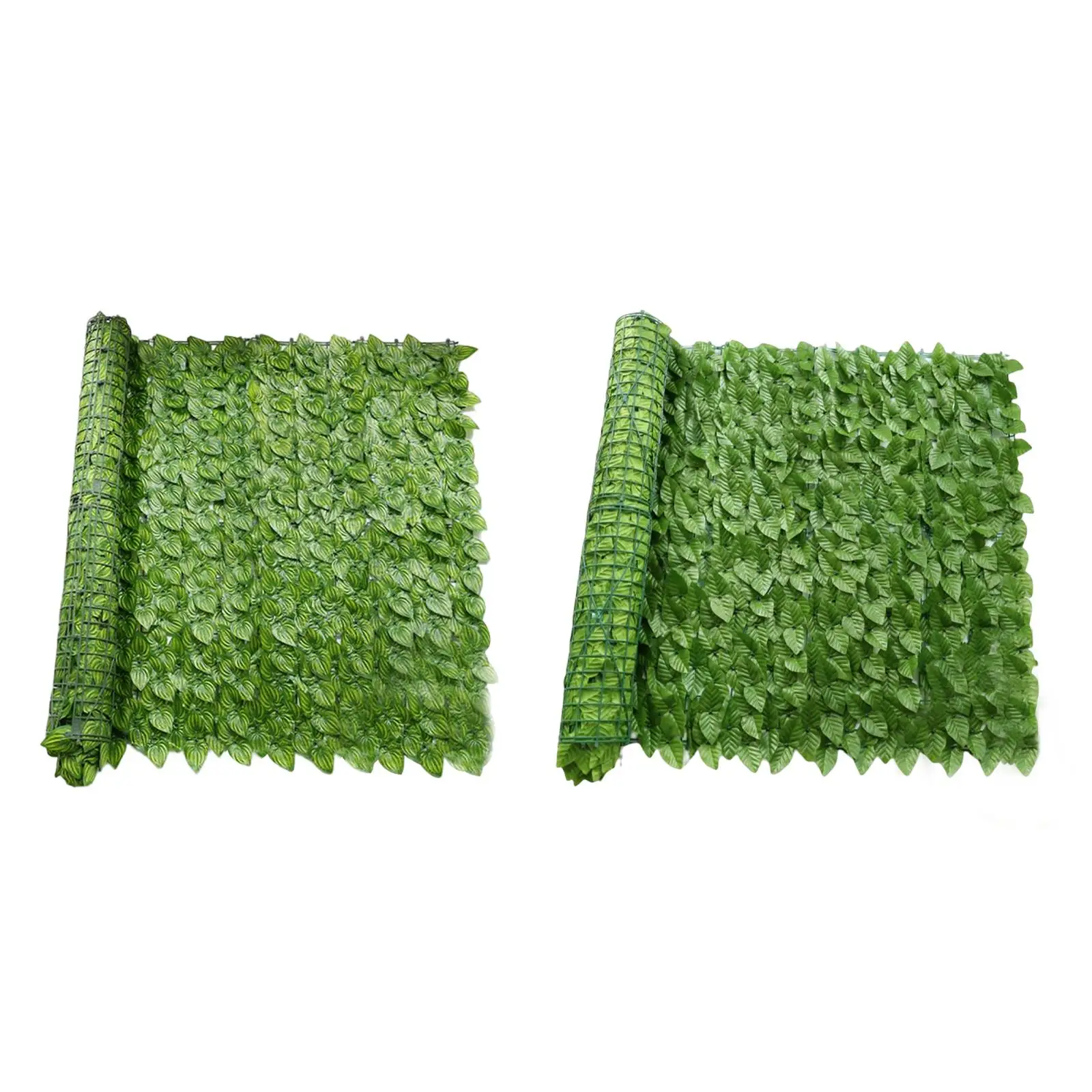 Realistic Artificial Leaf Privacy Fence Ornament 0.5MX1M Vines Climbing Frame Support Greenery Walls for Garden Home Yard Patio
